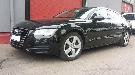 Audi A7 aut&oacute;b&eacute;rl&eacute;s Budapest
